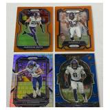 Minnesota Vikings 4 Numbers Cards - Hockenson /400, Smith /249, Randle /249, Cine 01/25 Football Cards