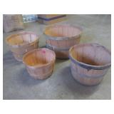 (EW5) Lot of 4 Vintage Orchard Bush...