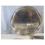 (BS) Assorted Silver Tone Serving P...