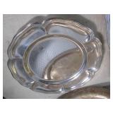 (BS) Assorted Silver Tone Serving P...