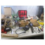 (EW4) Lot of Misc - Leather Tool Be...