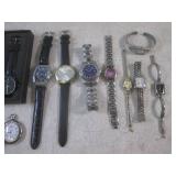 (EC1) Assorted Wrist Watches and 1 ...