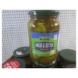 (B-4) 6 Jars of Bread & Butter Swee...