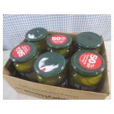 (B-4) 6 Jars of Bread & Butter Swee...