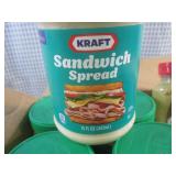 (C-1) 8 Jars of Kraft Sandwich Spre...