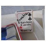 (BS) Vintage Poker Chips and Deck o...