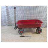 (FS) Small Metal Red Wagon - Sharpi...