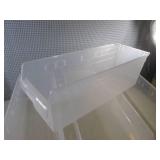 (EW3) 4 Plastic Bins 8" x 8 1/2" x ...