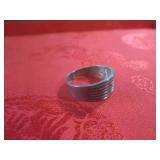 (CNTR) 925 Silver Ring Size 8...
