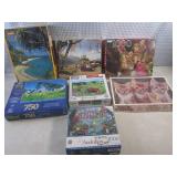 (A-2) Assorted Puzzles in Basket...