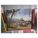 (A-2) Assorted Puzzles in Basket...
