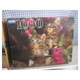 (A-2) Assorted Puzzles in Basket...