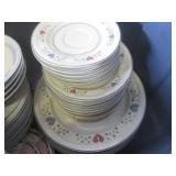 (F-2) Tote of Assorted Stoneware Di...