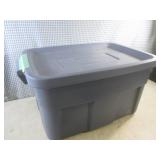 (F-2) Tote of Assorted Stoneware Di...