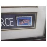 (FS) 3 Framed Military Navy, Air Fo...
