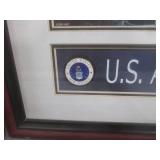 (FS) 3 Framed Military Navy, Air Fo...
