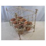 (EC1) Vintage Metal Plant Holder/St...
