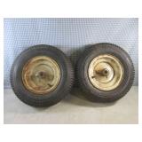 (F-3) 2 Lawn Equipment Wheels 4.80/...