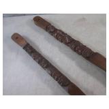 (CNTR) Large Vintage Wood Hand Carv...