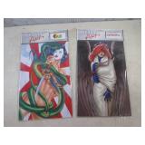 (EC1) 2 Rocket USA Metal Art Shi an...