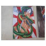 (EC1) 2 Rocket USA Metal Art Shi an...