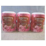 (B-3) 3 Containers of Country Time ...