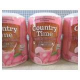 (B-4) 3 Containers of Country Time ...