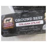 (FRZ) 2 Pounds Frozen Ground Beef 7...