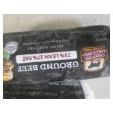 (FRZ) 2 Pounds Frozen Ground Beef 7...