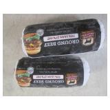 (FRZ) 2 Pounds Frozen Ground Beef 7...