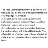 Brand New Blackhead Acne Face Cleanser Suction Vacuum Pressure - Red