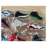 20 Brand New Nike Air Jordan Sneaker Air Max Foamposite Lebron Shoe Keychains