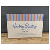 Brand New Wine Tasting Party Kit with Tasting Notepad and Coasters