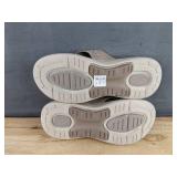 Brand New Skechers Rhinestone Flip Flops Taupe Women