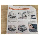 3 Brand New Prandom Storage Bins with Lids - White 5 x 11 x 8.7 Inches