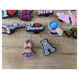 20 Brand New Assorted Decorative Croc Shoe Charms