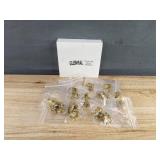 8 Brand New Pairs of Gleamall Jhumka Indian Pierced Earrings