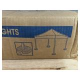 Brand New Uline Canopy Weights - 40 lbs Total (Four 10 lb Weights)