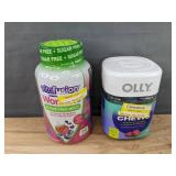 Brand New Health Supplements and Chewables - Azo, Wonder Belly, Olly, Claritin, Vitafusion