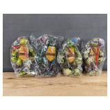 4 Brand New Teenage Mutant Ninja Turtles Action Figures - Donatello, Leonardo, Michelangelo, Raphael