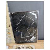 7 Brand New Metal Wall Art Tins with Various Designs