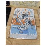 7 Brand New Metal Wall Art Tins with Various Designs