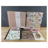 Brand New Office Supplies: 3-Ring Binders, Decomposition Books, Deskmat, Wireless Mouse, Letter Openers