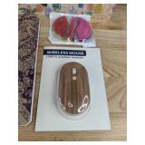 Brand New Office Supplies: 3-Ring Binders, Decomposition Books, Deskmat, Wireless Mouse, Letter Openers