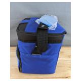 Brand New Arctic Zone Zipperless Cooler 9-Can Capacity, Blue and Black