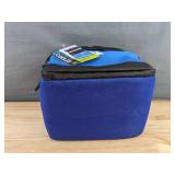 Brand New Arctic Zone Zipperless Cooler 9-Can Capacity, Blue and Black