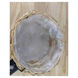 Brand New LiveTrends Hayworth Ceramic Indoor Planter Pot Matte White 6.5"