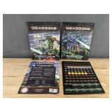 Brand New Deadzone Rulebook and Force List Book with Counters