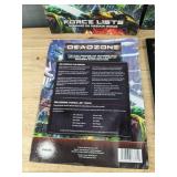 Brand New Deadzone Rulebook and Force List Book with Counters