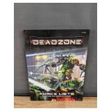 Brand New Deadzone Rulebook and Force List Book with Counters